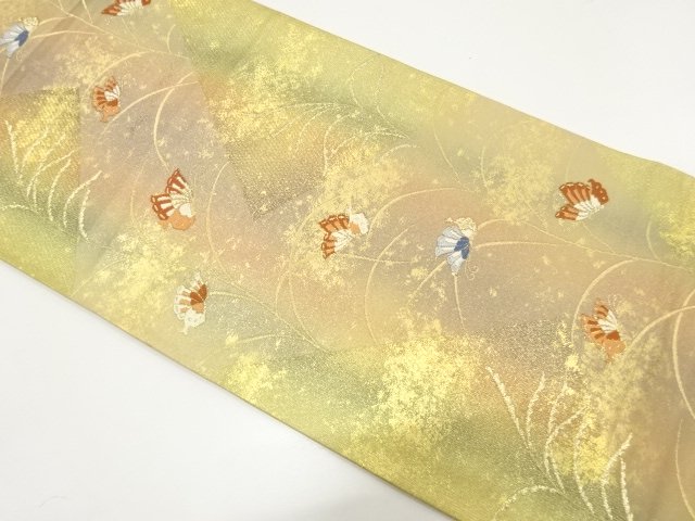 JAPANESE FUKURO OBI / WOVEN BUTTERFLY